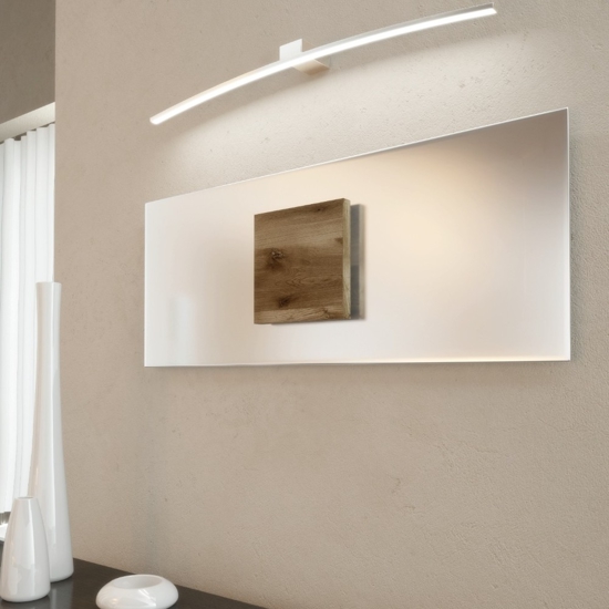 Applique da bagni bianco 6w 4000k luce da specchio