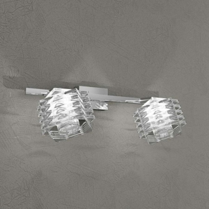 Top light rubik applique bagni vetro luce sopra specchio