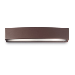 Applique da esterno ip54 marrone corten andromeda ap2 cofee ideal lux