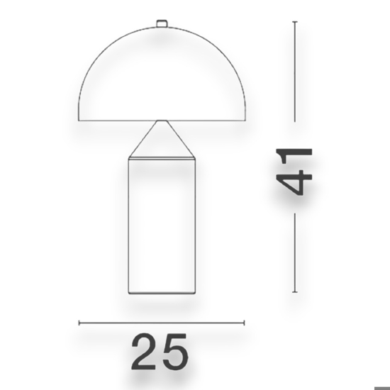 Abat jour lampada da comodino oro design moderna per camera da letto