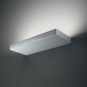 Regolo linea light applique led 24w metallo design mensola