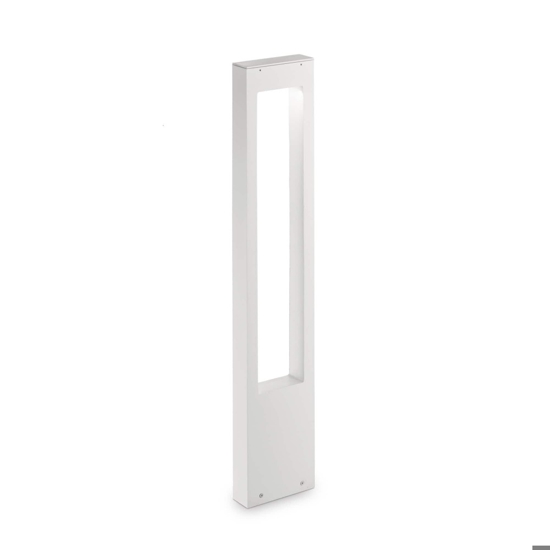 Vega pt1 ideal lux lampione design ip44 da giardino bianco