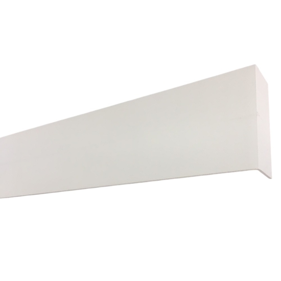 Isyluce applique led 36w 3000k rettangolare moderno bianco