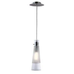 Kuky sp1 ideal lux lampada a sospensione per isola cucina vetro cono