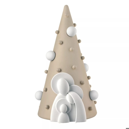 Presepino albero di natale h15 statuina nocciola bongelli preziosi