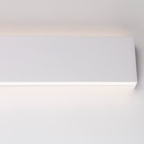 Applique led 22w 3000k bianco rettangolare moderna