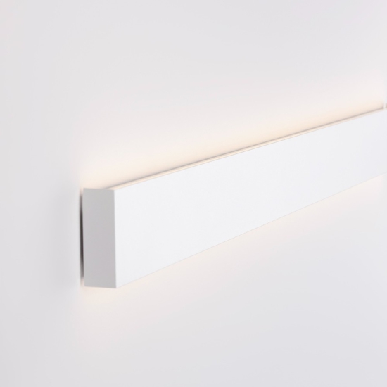 Applique led 22w 3000k bianco rettangolare moderna