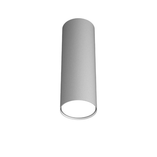 Faretti led da soffitto cilindro lungo grigio per interni gx53