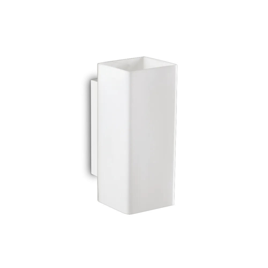 Paul ap2 square ideal lux applique bianco squadrato moderna