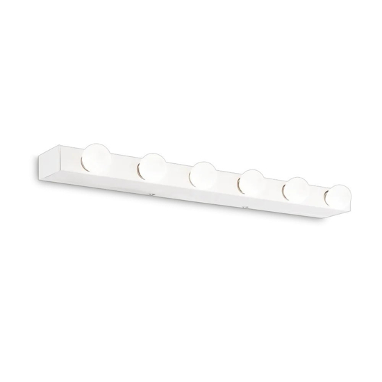 Prive&apos; ap6 ideal lux applique moderna bianca sei luci