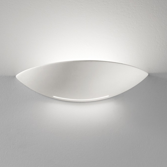 Isyluce applique di gesso bianco per interni