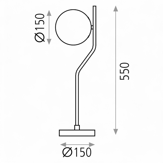 Abat jour lampada comodino oro per camera da letto stile contemporaneo