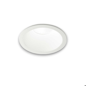 Ideal lux game trim round faretto da incasso  11w 4000k 220v rotondo bianco