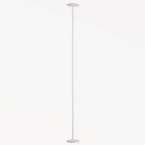 Linea light poe piantana led 25w 3000k moderna bianca