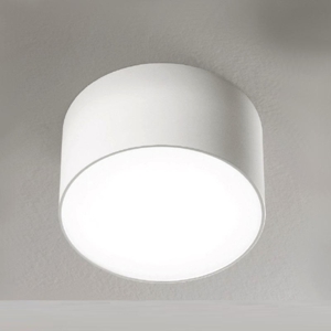 Gea luce cloe plafoniera da cucina led 12w 30000k rotonda bianca