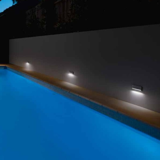 Isiyluce segnapasso per esterno led 4w 4000k cover intercambiabile