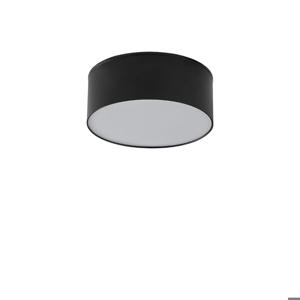 Plafoniera nera 8cm led 5w 4000k rotonda