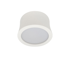 Faretto led bianco da soffitto 7w 3000k tondo moderno