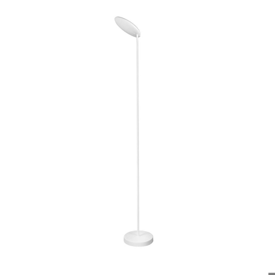 Piantana bianca led 30w 3000k moderna orientabile dimmerabile