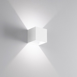 Applique da parete cubo led 10w 3000k isyluce bianco