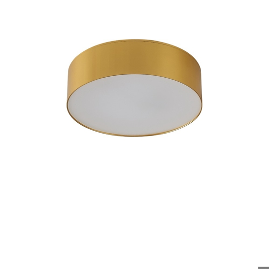 Plafoniera led oro 12cm 3000k 12w rotonda