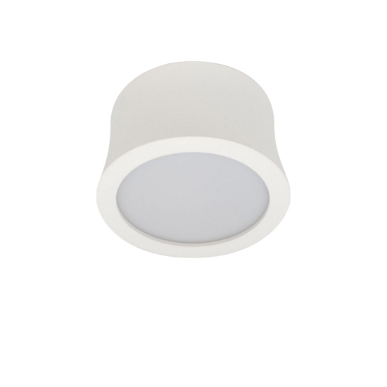 Faretto bianco led 7w 4000k da soffitto rotondo moderno