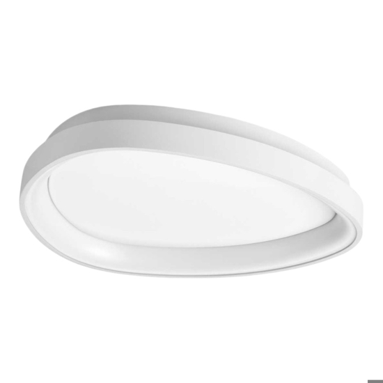 Gemini pl d042 ideal lux plafoniera a led 23w 3000k bianca per sogggiorno