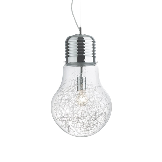 Ideal lux luce max sp1 big lampada a sospensione cameretta bambini