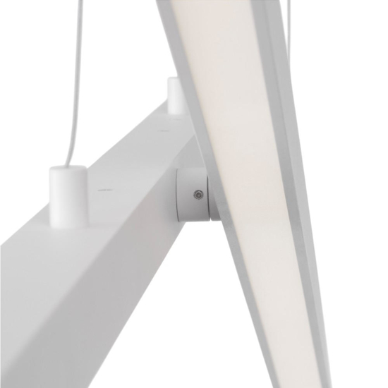 Lampadario per cucina moderna led 3000k bianco design