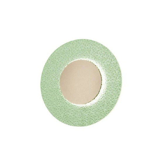 Ondaluce ap candy applique oro vetro verde design moderna