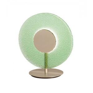 Lt candy ondaluce abat jour moderna vetro verde led design