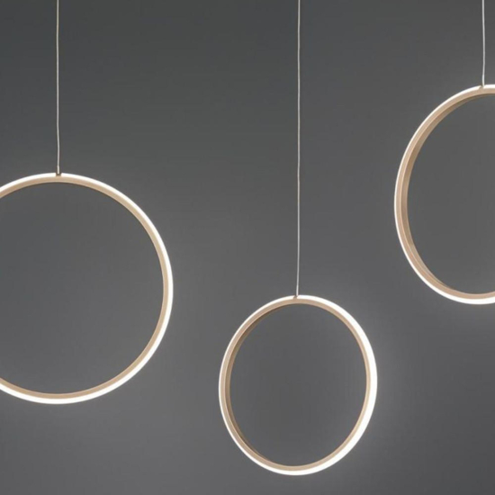 Ondaluce so circus silver lampadario con decentramento led