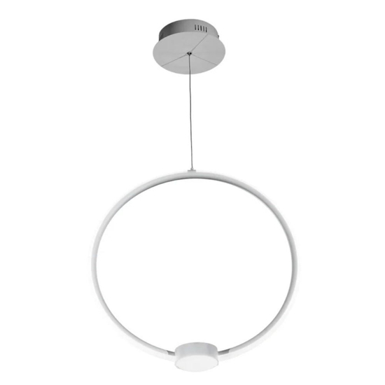 Ondaluce so omega gr bco lampadario moderno bianco led