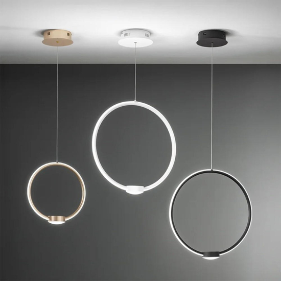 Ondaluce so omega gr nero lampadario moderno led dimmerabile