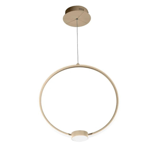 So omega oro ondaluce lampadario moderno cerchio led