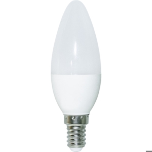 Life lampadina led e14 4,5w 3000k 470lm candela bianco ottica 290