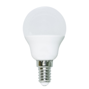 Life lampadina led e14 6w 3000k 490lm minisfera ottica 270