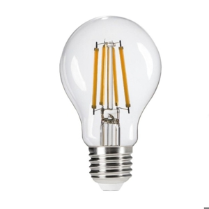 Life lampadina goccia e27 led 8.5w 2700k 1055lm vetro trasparente