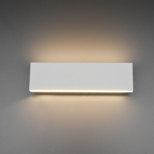 Applique led 12w 3000k bianca moderna rettangolare