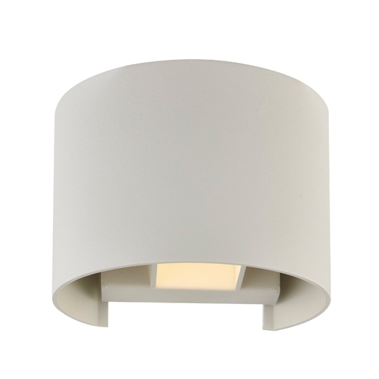 Applique rotondo led 7w 3000k bianco moderno