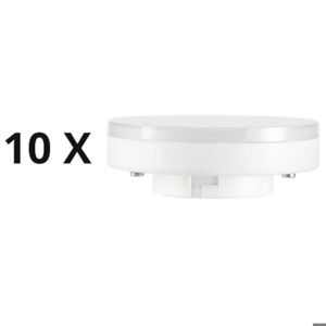 Confezione n10 lampadine gx53 led 7w 3000k 730lm 110 ideal lux