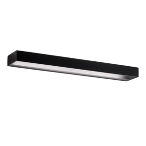 Applique nero led 24w 4000k moderna isyluce