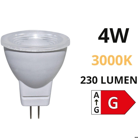 Life lampadina led gu4 4w 3000k ottica 38 310lm 39.915014c