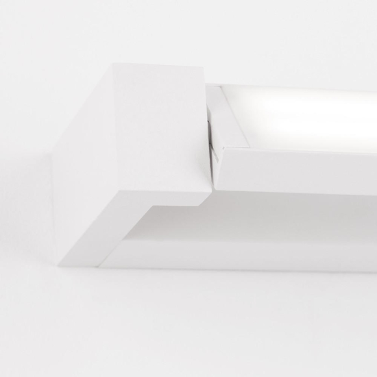 Applique girevole bianco led moderna 12w 3000k