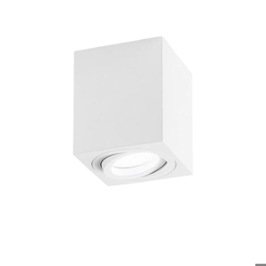 Gea luce notus faretto led bianco da soffitto orientabile