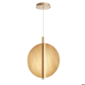 Ondaluce juis gr lampadario oro da cucina vetro ambra led