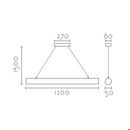 Lampadari a led cucina di legno frassino per tavolo da pranzo 22w 3000k