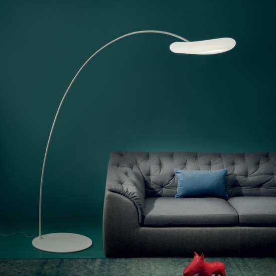 Mr magoo stilnovo lampada arco led 23w 3000k design moderna