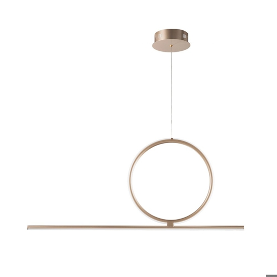 Lampadario so acrobat 40 oro led 3000k ondaluce design