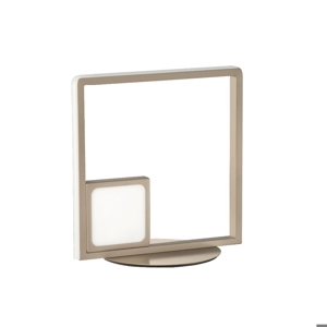 Lampada da comodino dowel lt oro ondaluce design moderna